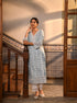 Arpina Kurta with Floral Chemical Lace Pants With Dupatta